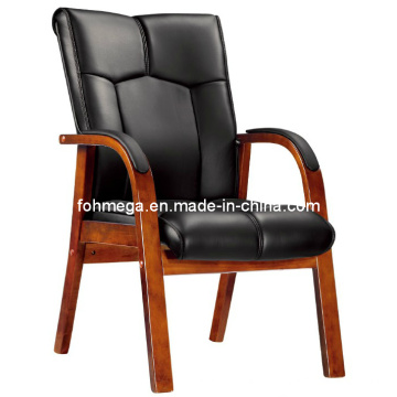 Стул деревянный кожаный стул (FOH-F50)